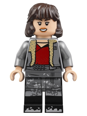 LEGO Minifigure -- Qi'ra - Jacket with Collar-Star Wars / Star Wars Solo -- sw0916 -- Creative Brick Builders
